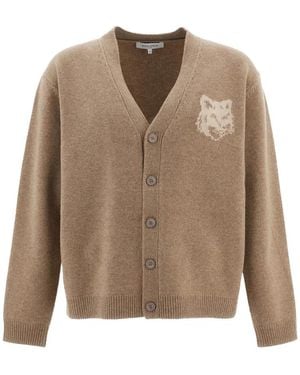 Maison Kitsuné Cardigans - Marron