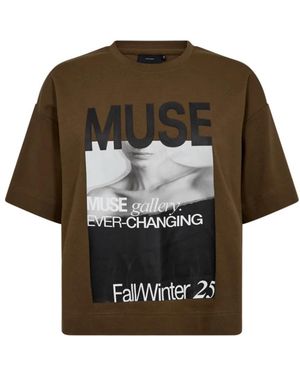 Copenhagen Muse T-Shirts - Brown