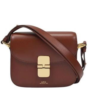 A.P.C. Shoulder Bags - Marrón