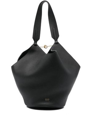 KHAITE Bucket Bags - Black