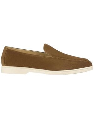 Doucal's Schoenen ,Bruin ,Leer Joan Loafers