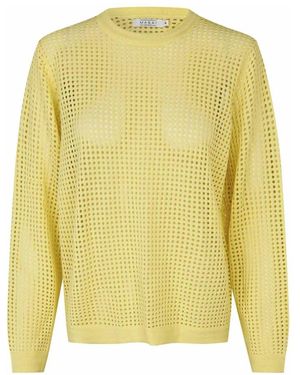 Masai Round-Neck Knitwear - Jaune