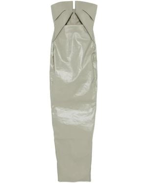 Rick Owens Denim Prong Gown - Grün