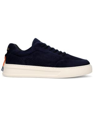 Barracuda Schoenen ,Blauw ,Suède Phoenix Slip-On Sneaker
