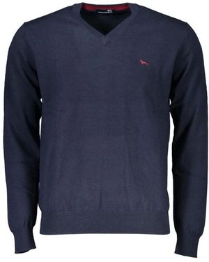 Harmont & Blaine V-Neck Knitwear - Blue