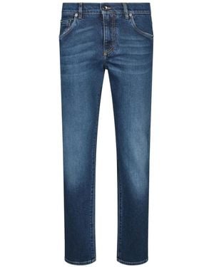Dolce & Gabbana Slim Fit Jeans - Blue