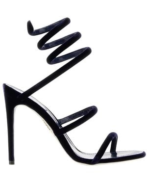 Rene Caovilla High Heel Sandals - Black