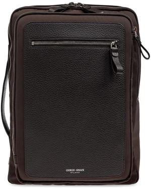 Giorgio Armani Backpacks - Negro