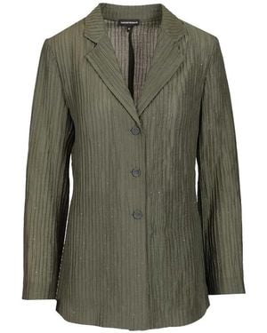 Emporio Armani Blazers - Green