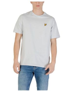 Lyle & Scott Klassisches Baumwoll-Crew-Neck T-Shirt - Grau