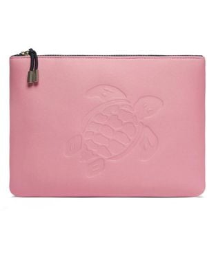 Vilebrequin Neoprene Pouch Solid - Roze