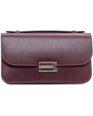 Victoria Beckham Midi Dorian Pochette - Lila