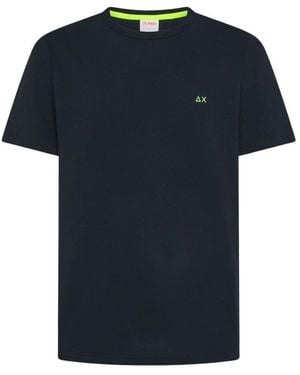 Sun 68 T-Shirts - Blue