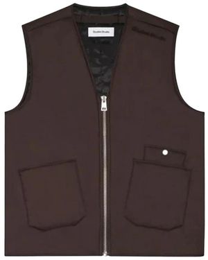 Etudes Studio Padded Zip Vest - Bruin