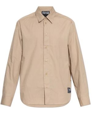 Versace Jeans Couture Casual Shirts - Natural
