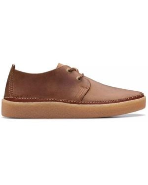 Clarks Brauner schnürschuh - clarkwood low