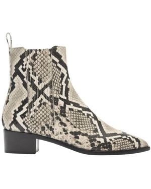 SCAROSSO Chelsea Boots - Marrone