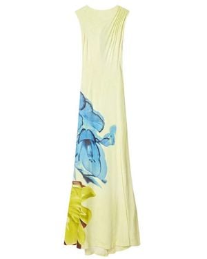 Paul Smith Daisy Placement Print Dress - Geel