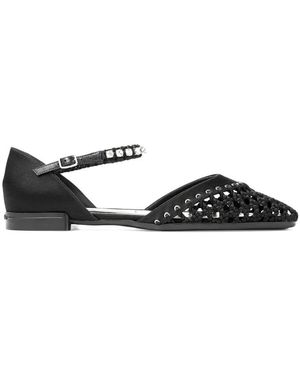 Jimmy Choo Ballerina Shoes - Black