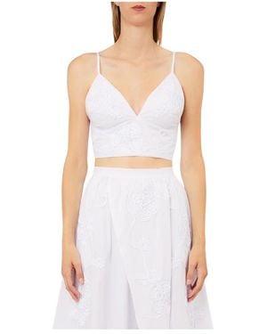 Liu Jo Sleeveless Tops - White
