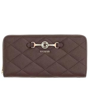 Guess Frances Maxi Portemonnee - Bruin