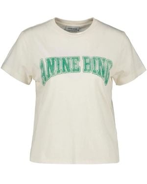 Anine Bing Tops ,T-Shirts - Groen