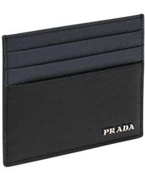 Prada Portacarte Di Credito May Issue - Schwarz
