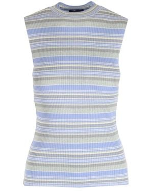Theory Round-Neck Knitwear - Azul