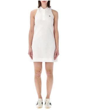 Lacoste Short Dresses - Blanco