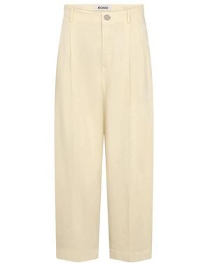Rossi Noa Crop Coloured Soft Denim - Natur
