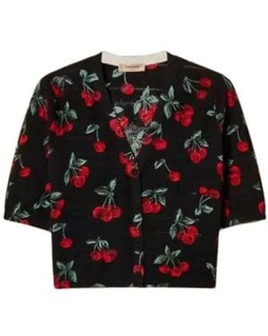 Twinset Truien & Vesten ,Zwart ,Katoen Cardigan