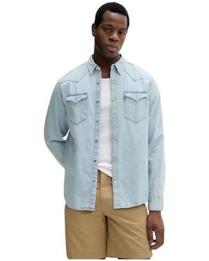 Levi's Denim Shirts - Blu