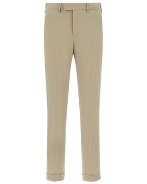 PT Torino Suit Trousers - Natural