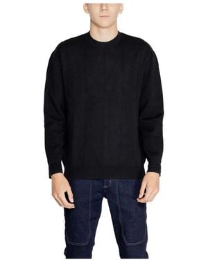 ARMANI EXCHANGE Round-Neck Knitwear - Black