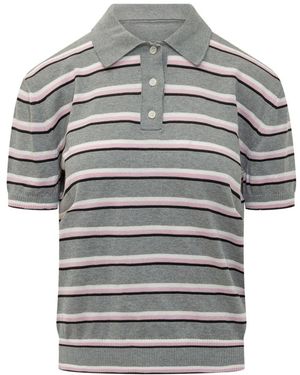 MSGM Round-Neck Knitwear - Gris