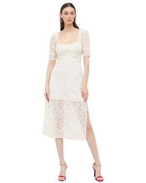 For Love & Lemons Midi Dresses - Blanco