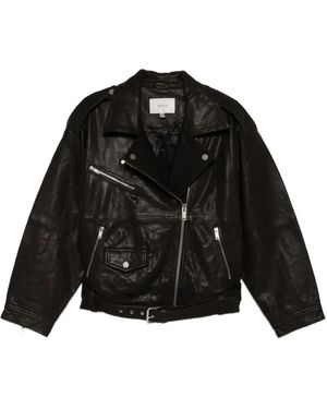 Gestuz Leather Jackets - Noir