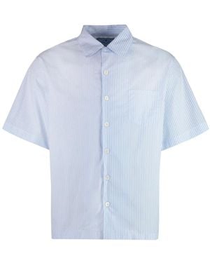 Prada Short Sleeve Shirts - Blue