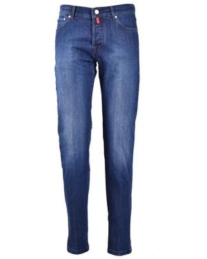 Kiton Klassische Denim Jeans - Blau