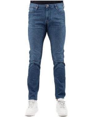 Emporio Armani Slim-Fit Jeans - Blue