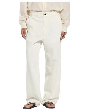 Barena Wide Trousers - Neutro
