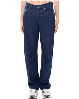 DIESEL Loose-Fit Jeans - Azul
