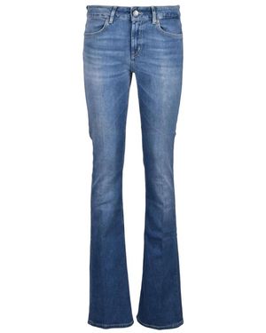 Dondup Jeans ,Blauw ,Katoen Lola Boot-Cut Jeans