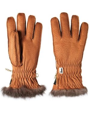 Restelli Guanti Gloves - Marrón