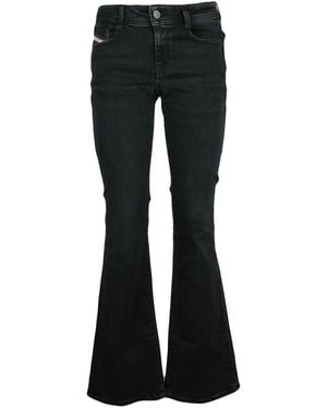 DIESEL Flared Jeans - Negro