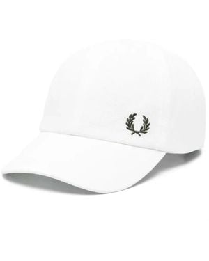 Fred Perry Caps - Bianco