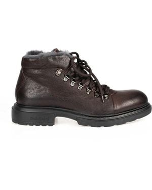 Baldinini Schnürstiefel aus leder für den winter - Braun