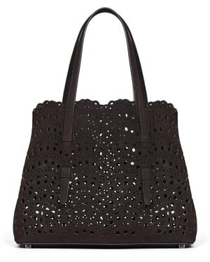 Alaïa Tassen ,Zwart ,Leer Mina 25 Tote