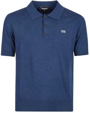 DSquared² Polo Shirts - Azul