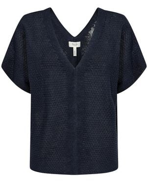 Part Two V-Neck Knitwear - Blu